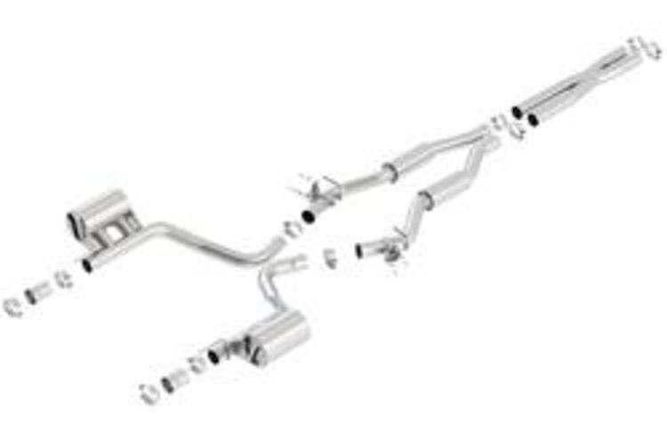 Borla S-Type Cat-Back Exhaust 15-up Dodge Charger 6.4L - Click Image to Close